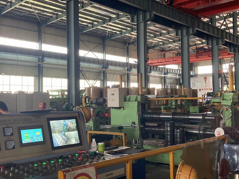 Wuxi Hai Lang Metal Product Co.,Ltd línea de producción del fabricante